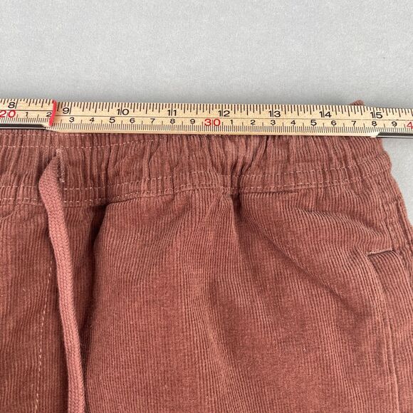 Katin Cord Local Shorts Mens M Brown Rust Corduroy Drawstring Casual Stretch New - Picture 4 of 9